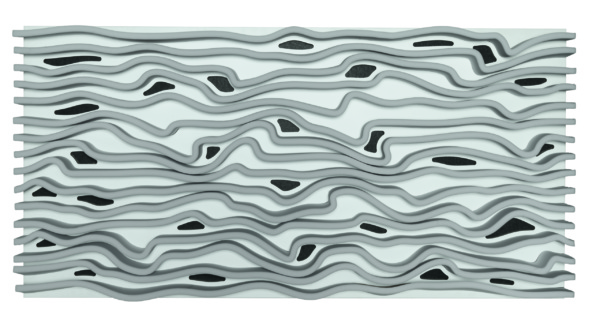 Wave Foam Perfurado